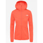 Kurtka damska The North Face Hikesteller Softshell Hoodie pomarańczowy RadiantOrange