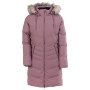 Damski płaszcz zimowy Fundango Puppis Padded Jacket różowy mauve