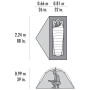 Ultralekki namiot MSR Hubba Hubba LT 1P