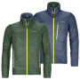 Kurtka męska Ortovox Swisswool Piz Boval Jacket M zielony/niebieski GreenForest