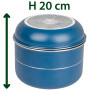 Zestaw naczyń Brunner Carezza Spacemaster Ø 22cm Vacublock