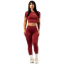 Damski top Nebbia Seamless crop top with SS Power