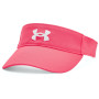 Damska bejsbolówka Under Armour UA Blitzing Visor różowy Pink Shock / / White