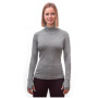 Damska koszulka Sensor Merino Bold Roll Neck dł.rękaw