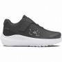 Buty dziecięce Under Armour BINF Surge 4 AC-GRY ciemnoszary Gray