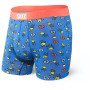 Bokserki Saxx Vibe Boxer Brief turkusowy BluePineappleBash