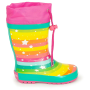Kalosze dziecięce Pidilidi Rainbow mix1 mix barev