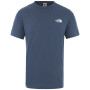 Koszulka męska The North Face Simple Dome Tee niebieski/biały EuBlueWingTeal