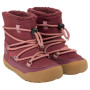 Dziecięce buty zimowe Viking Outdoor Footwear Birch Barefoot Warm WP Pull-on Wine
