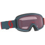 Dziecięce gogle narciarskie Scott Jr Witty SGL zarys neon red/aruba green