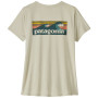 Koszulka damska Patagonia Women's Capilene Cool Daily Shirt - Boardshort Logo