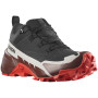 Męskie buty turystyczne Salomon Cross Hike 2 Gore-Tex czarny/czerwony Black / Bitter Chocolate / Fiery Red
