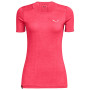 Koszulka damska Salewa Puez Graphic 2 Dry W S/S Tee różowy 1535 rouge red melange