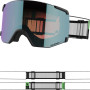 Gogle narciarskie Salomon S/View Photochromic czarny/zielony Black