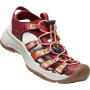 Sandały damskie Keen Astoria West Sandal W czerwony orange wave / red