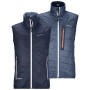 Kamizelka męska Ortovox Swisswool Piz Cartas Vest M niebieski Darknavy