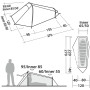 Ultralekki namiot Robens Arrow Head 1