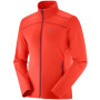 Męska bluza Salomon Discovery Lt Fz M czerwony FieryRed