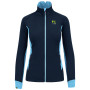 Bluza damska Karpos Pizzocco Evo W Full-Zip Fleece niebieski Sky Captain/Blue Atoll