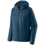 Kurtka męska Patagonia Nano Puff Hoody ciemnoniebieski Lagom Blue