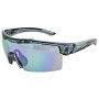 Dziecięce okulary przeciwsłoneczne 3F Hornet szary/zielony 3015 grey/green
