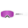 Gogle narciarskie Giro Cruz White Stacked-Amber Pink