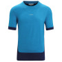 Męska koszulka Icebreaker Men ZoneKnit™ SS Tee niebieski Geo Blue/Royal Navy/Cb