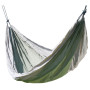 Hamak Cattara síť Nylon zielony/brązowy GreenBrown