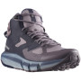 Damskie buty turystyczne Salomon Predict Hike Mid Gore-Tex brązowy/niebieski Quail / Night Sky / Astral Aura