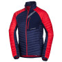 Kurtka męska Northfinder Willard czerwony/niebieski 430redblue