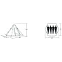 Namiot Easy Camp Tipi Pixel