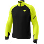 Męska koszulka Dynafit Alpine L/S 1/2 Zip Tee M czarny/żółty 5A31 - ultra yellow/0910