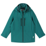 Dziecięca kurtka przeciwdeszczowa Reima Saarela Dark Teal ciemnozielony Dark Teal
