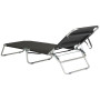 Leżak plażowy Bo-Camp Sun lounger with sunscreen