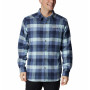 Koszula męska Columbia Cornell Woods™ Flannel Long Sleeve Shirt 2022 niebieski Dark Mountain Buffalo Check