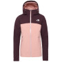 Kurtka damska The North Face Stratos różowy PinkClay/RootBrown