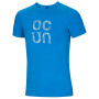 Koszulka męska Ocún Bamboo T Gear niebieski VividBlue