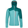 Kurtka damska Ortovox Civetta Jacket W's niebieski Ice Waterfall
