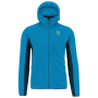 Męska bluza Karpos Rocchetta Hoodie Fleece niebieski/jasnoniebieski Diva Blue/Midnight
