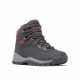 Buty zimowe damskie Columbia Newton Ridge™ Wp Omni-Heat™ II zarys Dark Grey, Beetroot