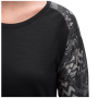 Koszulka funkcyjna damska z długim rękawem Sensor Merino Blend Impress