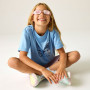 T-shirt dziecięcy Regatta Aria Washed Denim