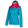 Kurtka damska La Sportiva Deimos Down Jkt W niebieski/różowy Crystal/Cerise