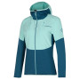 Bluza damska La Sportiva Session Tech Hoody W niebieski Storm Blue/Iceberg