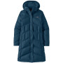 Damski płaszcz puchowy Patagonia Down With It Parka ciemnoniebieski Lagom Blue