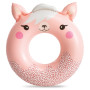 Dmuchane koło do pływania Intex Cute Animal Tubes różowy