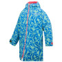 Płaszcz nieprzemakalny Regatta Junior Waterproof Changing Robe SBluFlPiLem