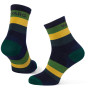 Skarpetki Warg Happy Merino M Stripes zielony Green