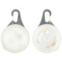 Świecąca zawieszka Nite Ize SPOTLIT XL czarny/biały Disc-O Select