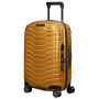 Walizka podróżna Samsonite Proxis Spinner 55 EXP Width złoty Honey Gold